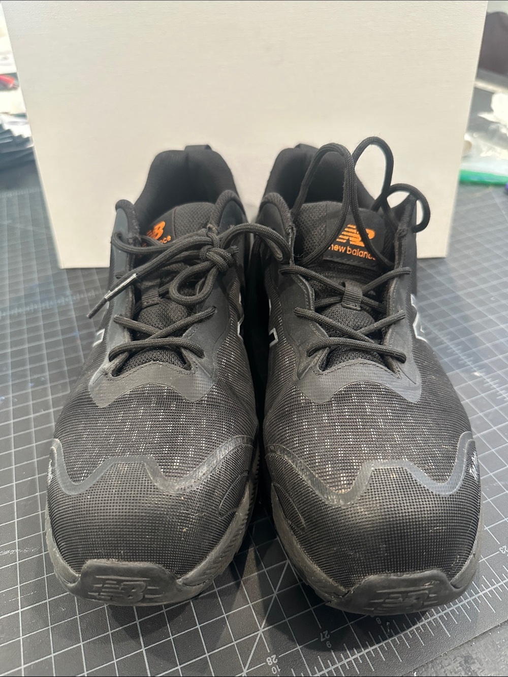 New Balance Men’s Black Logic Work Sneakers